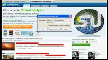 How to Join StumbleUpon & Drive Traffic to your Blog/Website -- Part B