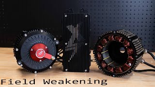 EBMX X-9000 Field weakening explanation.