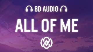 All Of Me - Yohan Gerber & VADDS & Nito-Onna | 8D Audio 🎧