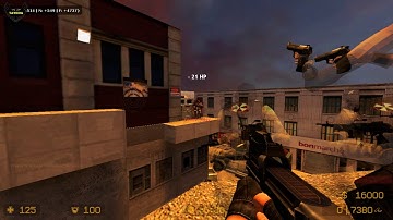 ZOMBIE ESCAPE MOD ON COUNTER-STRIKE: SOURCE, MAP: ZE_atix_helicopter, CSS