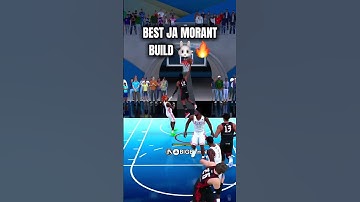 This 6’ 3” Ja Morant build is UNSTOPPABLE on NBA 2K25! #shorts