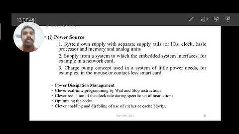EE 309: Module 4-5  Hardware components of Embedded systems