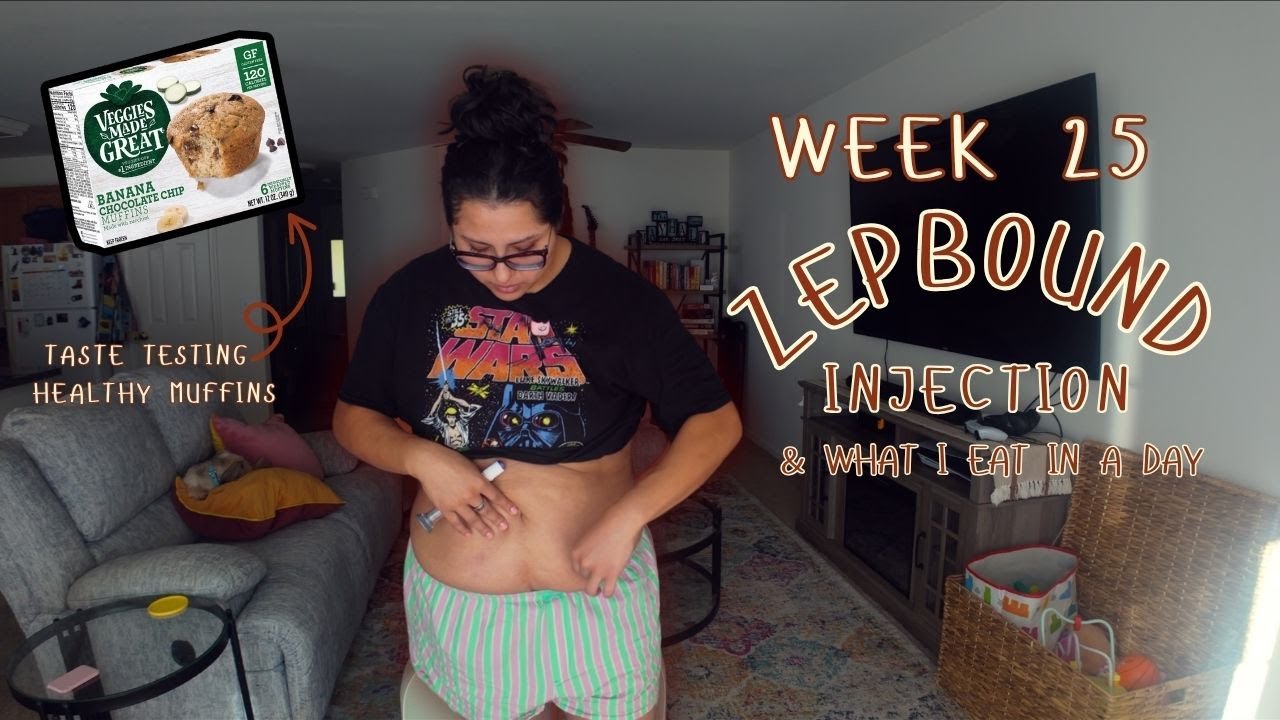 Week 25 Zepbound Injection + What I Eat In A Day