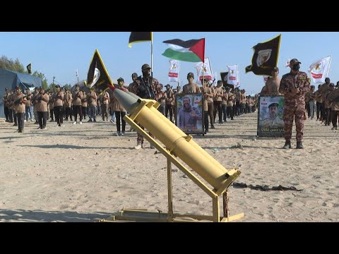 Palestinian youths take part in Islamic Jihad summer camp | AFP