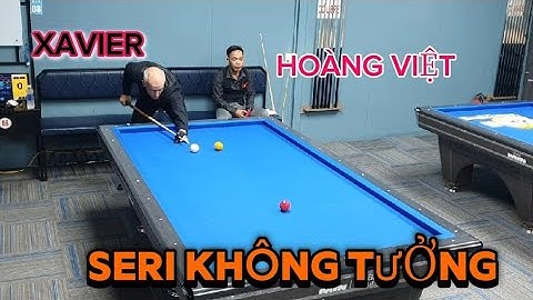 Bida chung kết XAVIER gặp VIỆT CẦN GIỜ seri đẹp mắt giải cadre 71/2 top 32 cúp HT