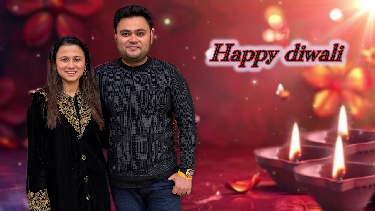 OUR FIRST DIWALI TOGETHER!!! | DIWALI IN UK | Rohit & Priyanka | Roprivlogs