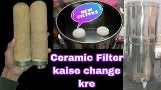 Steel Filters | How to change steel filter candles | Steel filter rods change