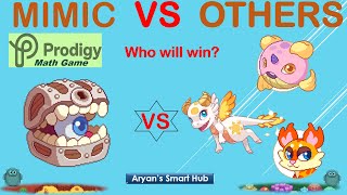The Worst Pet in Prodigy! Mimic battling against others.
