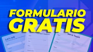 Cómo Crear un Formulario de Contacto GRATIS | El MEJOR Plugin de WordPress ✅