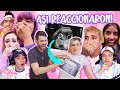 REACCIÓN DE MIS AMIGOS YOUTUBERS A MI EMBARAZO!🤰 | MIS PASTELITOS