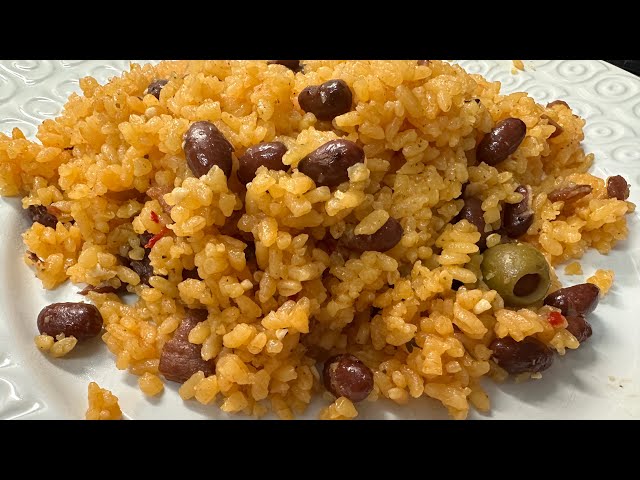 Authentic Puerto Rican Yellow Rice And