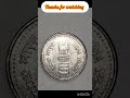 5 Rupees coin Bombay Mint ! JAGATGURU Narayana #indiancoins #thecoinsknowledge #youtubeshorts