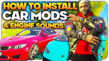 How To Install Custom Cars & Engine Sounds in GTA 5 EASY Guide | Grand Theft Auto Vehicle Modding