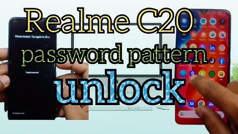 Realme C20(rmx3063)password unlock | pattern unlock | hard reset | frp bypass @salamtechmalayalam