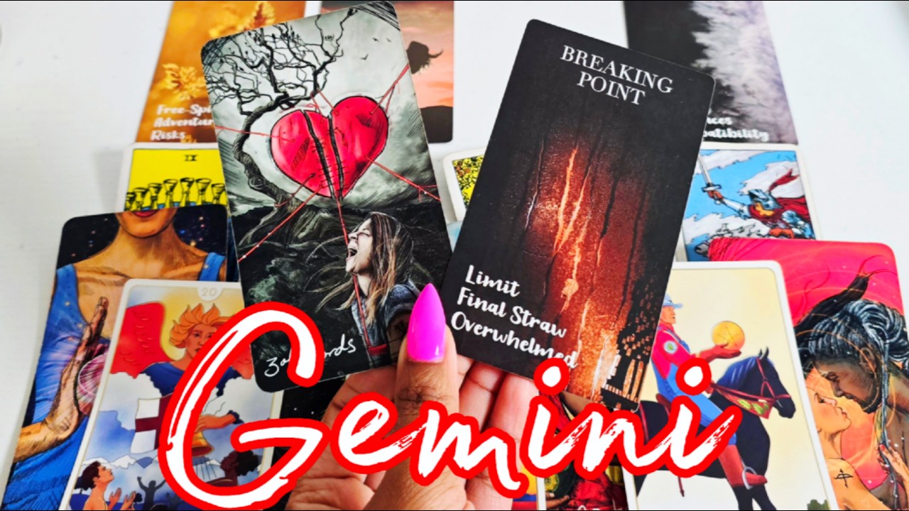 GEMINI♊THEY HAVE REACHED THEIR BREAKING POINT😩🔥 #tarot