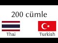 200 cümle - Tayca - Türkçe