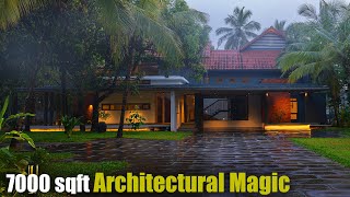 7000 sqft Architectural കൺസെപ്റ്കളുടെ ഭണ്ടാരമായ ഒരു സ്വപ്ന വീട്..