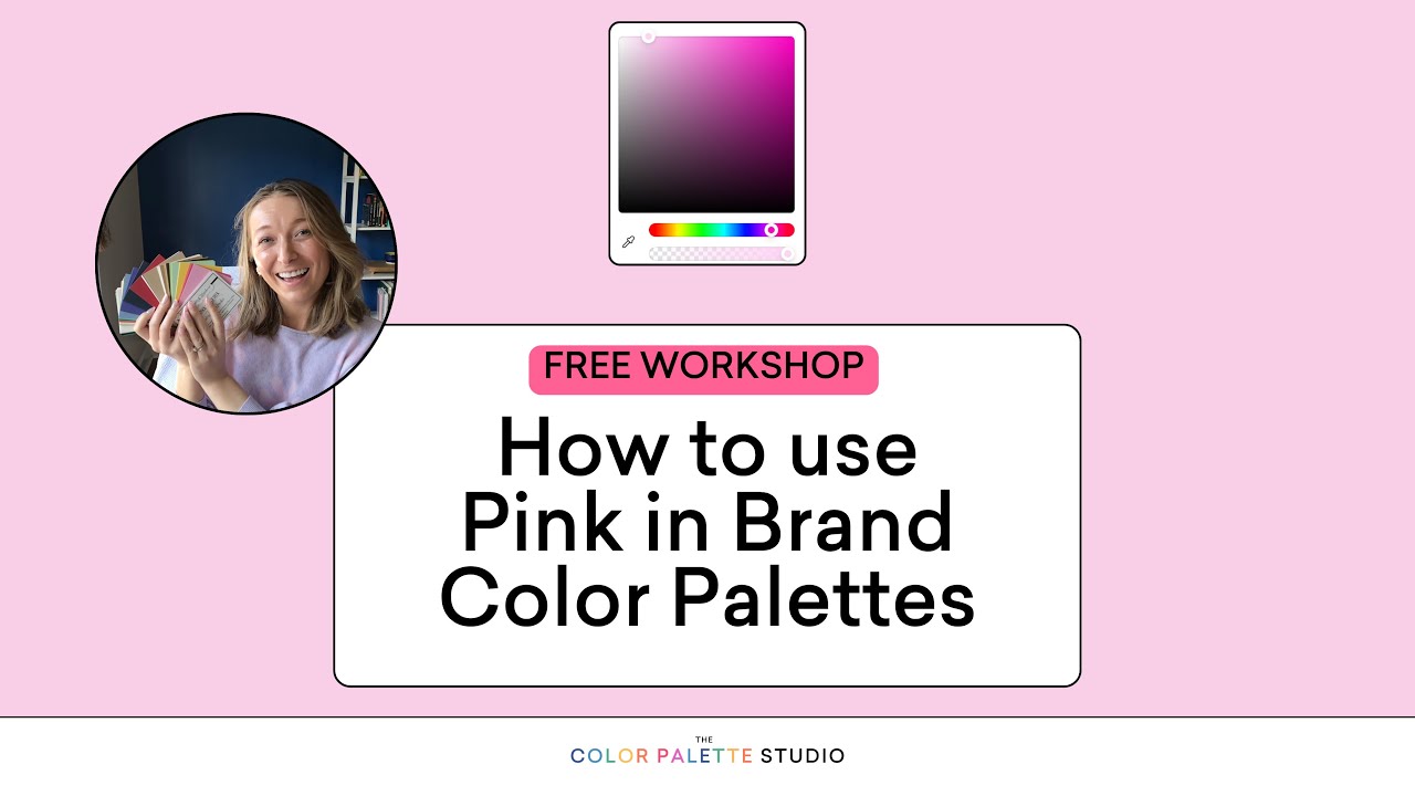 How to use Pink in Brand Color Palettes