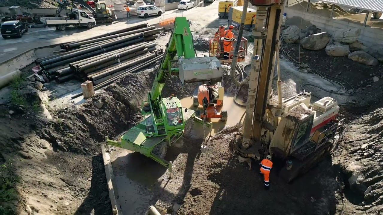 Comacchio CH 450 Micropiles Chiomonte