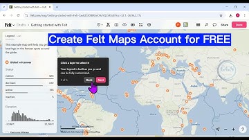 Hoe maak ik gratis een Felt Maps-account aan? | QGIS-plug-in