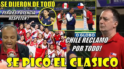 PERU GAVE CHILE A CHAIR IN VOLLEYBALL- BRAZILIAN PRESS: PERU IS AGAIN A POWER- STATEMENTS