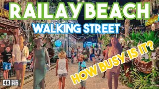 4Kwhats It Really Like On Railay Beach Now?