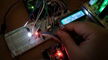 Control de un ventilador más monitoreo de temperatura