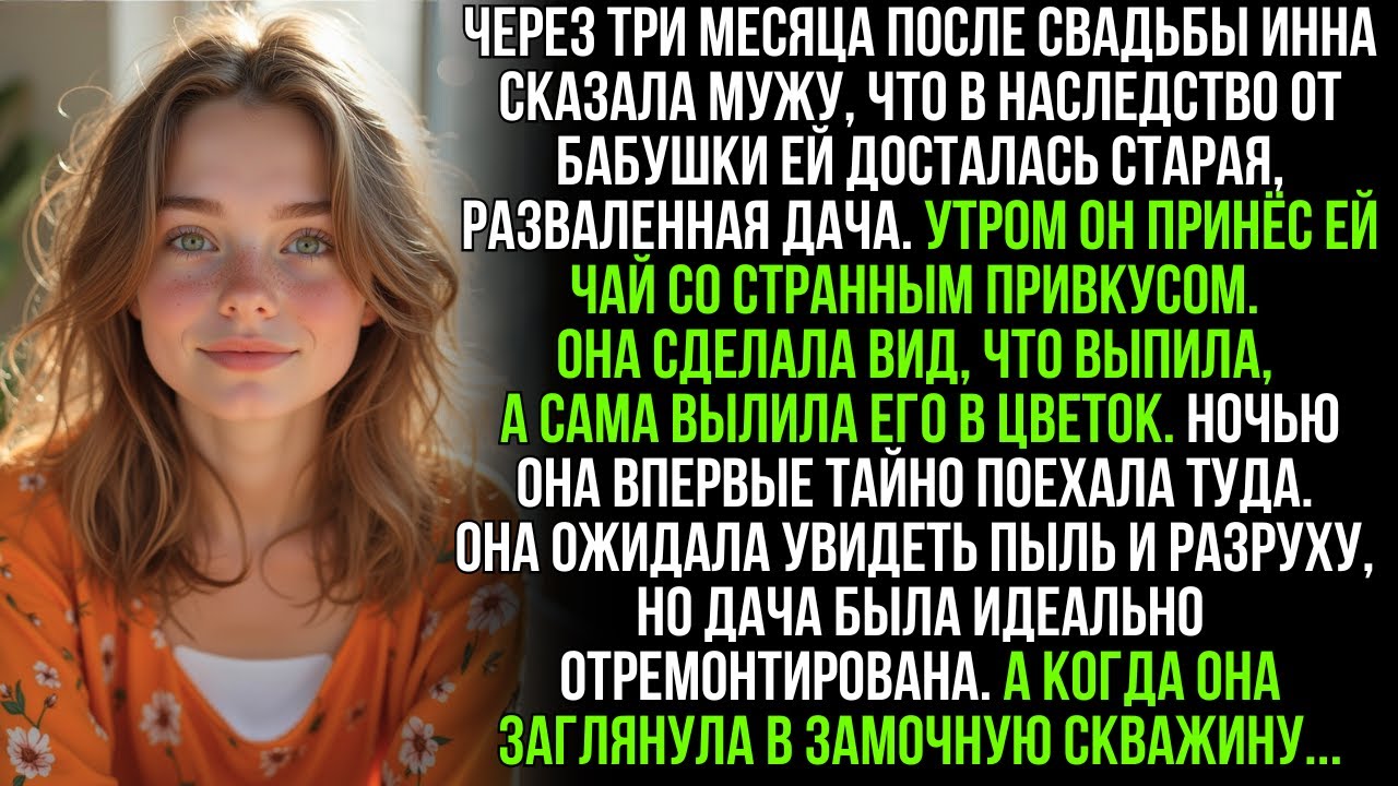 Инна сказала мужу, что унаследовала лишь старую дачу. Утром он принёс ей чай со странным привкусом …