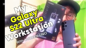 How to Set Up a Mini Workstation with a Samsung S22 Ultra and the Ugreen Uno 6-in-1 USB-C Hub