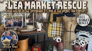 COME SHOP THE SPRINGFIELD ANTIQUE SHOW & FLEA MARKET FOR HUGE HOME DECOR VINTAGE FINDS! PART TWO by FLEA MARKET RESCUE 59,549 views 7 months ago 48 minutes