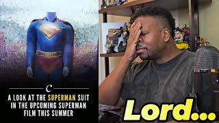 Detailed Look at The New Superman Suit - Reaction!