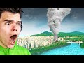 A TORNADO Destroyed My City… (Cities Skylines #3)