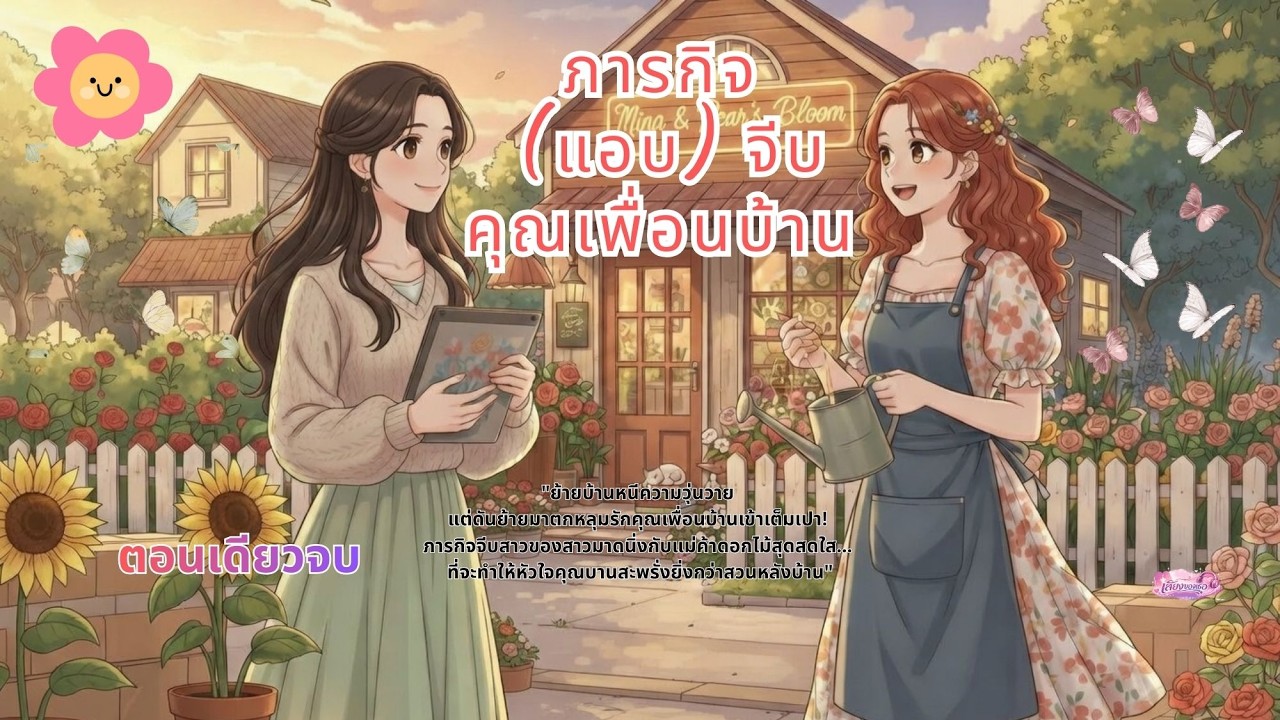 ภารกิจ(แอบ)จีบคุณเพื่อนบ้าน (ตอนเดียวจบ) - นิยายเสียง Girl Love/Yuri |แอบรักคุณเพื่อนบ้าน ร้านดอกไม้