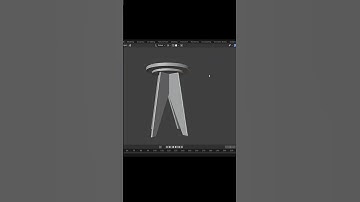 Stool/Side table tutorial in Blender#blender #blender3d #3danimation #3dmodeling #make #stools