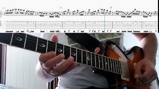 Snakes-David Sanborn solo transcription for guitar