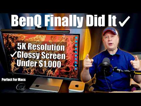 The Perfect Monitor For Macs – 5K Glossy Monitor Under 1K – BenQ MA270S