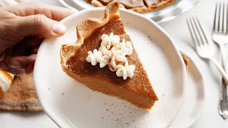 Homemade Pumpkin Pie