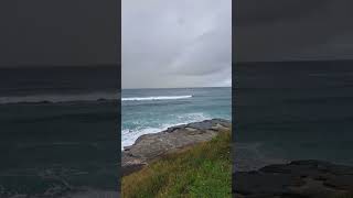 Big surf at Tamarama and Bronte beaches