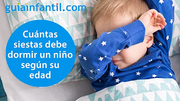 ¿Cuántas siestas debe hacer un niño de 3 meses?