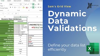 Excel Trick: Dynamic data Validations using a Column Header