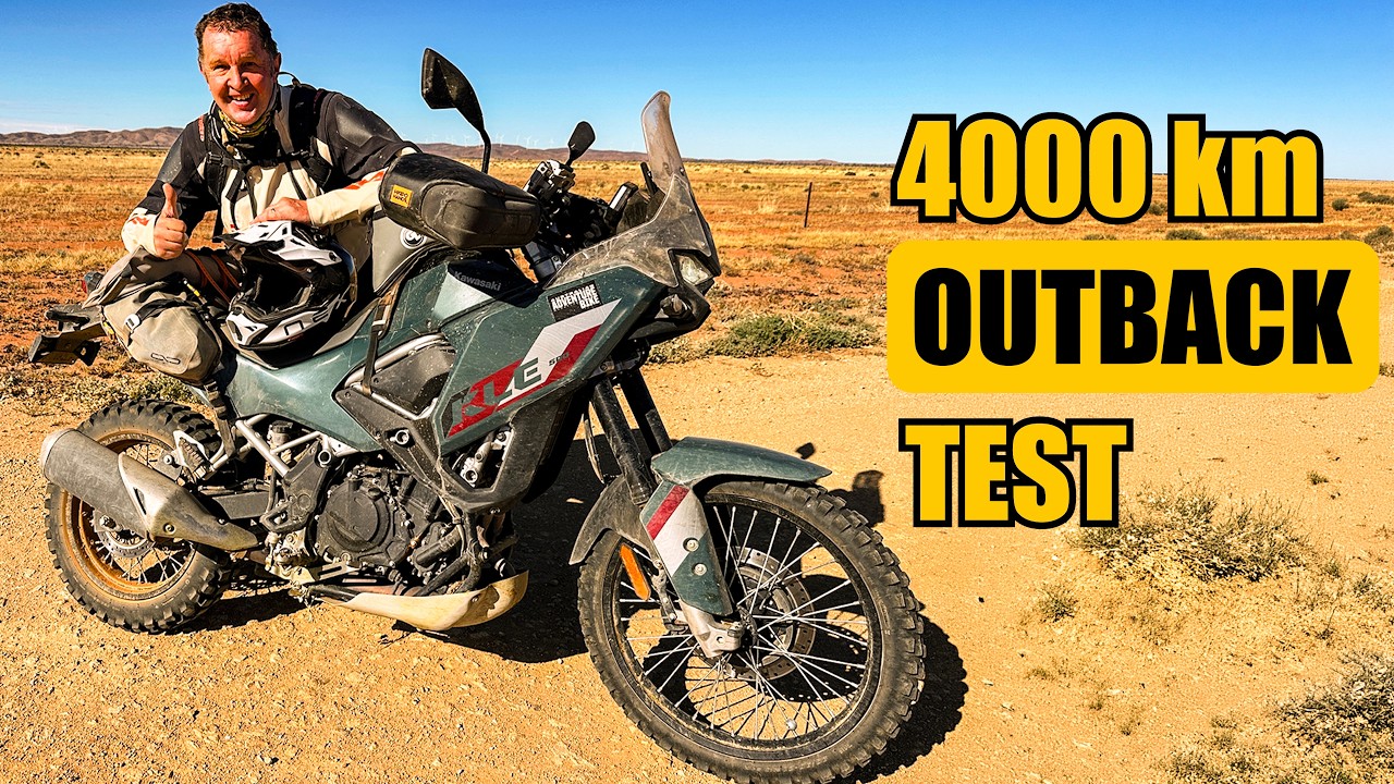 Can a Stock Kawasaki KLE500 Survive 4,000km of Outback Brutality?