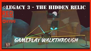 KYUU - Legacy 3 The Hidden Relic - RED Corridor [No Signal Productions]|Puzzle-Gameplay Walkthrough screenshot 5