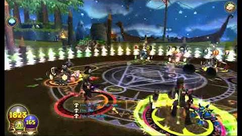 W101 Wizard101 3v3 Archmage Death vs Ice Life Ice Part 2/2 arena PvP