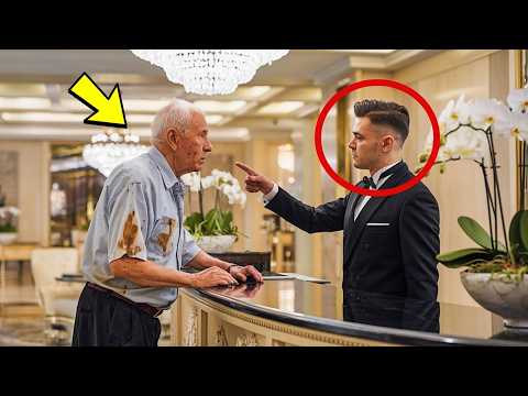 Администратор унижает старика в отеле, но он не знал, кем был старик на самом деле!