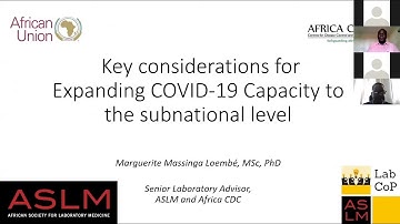May 2020 LabCoP ECHO Session:  Key Considerations for Expanding COVID-19 PCR: Ethiopian Experience