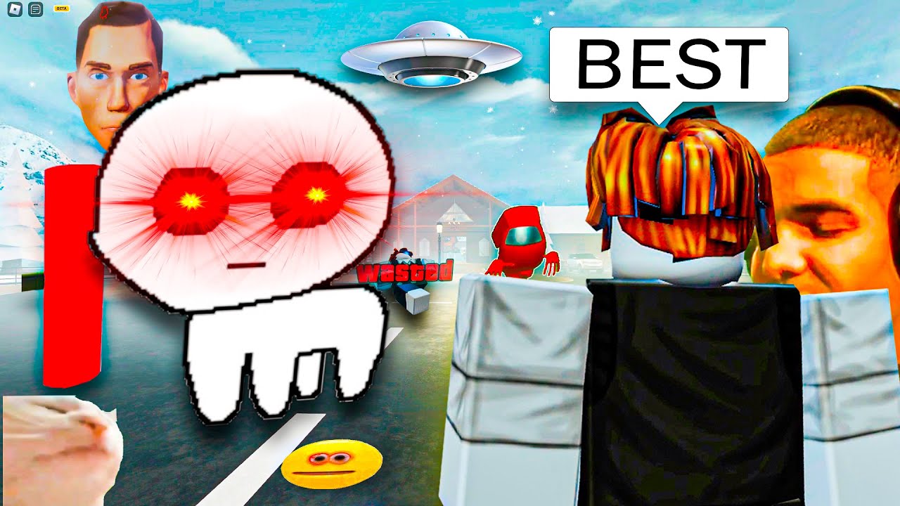 ROBLOX COMPILATION - ROBLOX EVADE FUNNY MOMENTS - YouTube