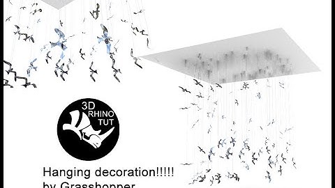 PARAMETRIC CEILING 01- DỰNG TRẦN TREO PARAMETRIC BẰNG RHINO GRASSHOPPER 3D