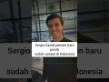 SERGIO CASTEL UDAH SAMPAI INDONESIA,SIAP NONTON PERSIB MAIN BESOK ❗#sergiocastel #bojanhodak