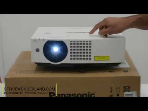 Panasonic PT-VMZ60 Laser Series UNBOXING and review