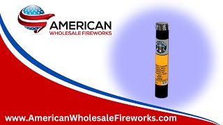 Comet - 30mm Red Tip Silver Strobing Tail - RA141063 ... Available at American Wholesale Fireworks!